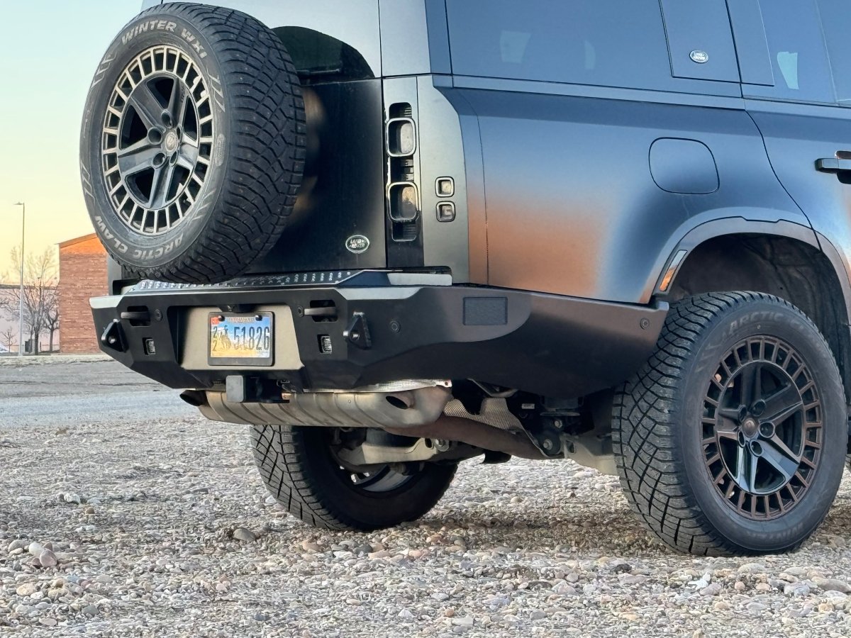 Expedition One Base Rear Bumper | Land Rover Defender 130 (2020 - 2026) | Truck Brigade