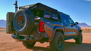 Expedition One Dual Rear Bumper Swing Carrier System | Toyota Tacoma (2024 - 2026) | Truck Brigade