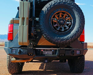 Expedition One Dual Rear Bumper Swing Carrier System | Toyota Tacoma (2024 - 2026) | Truck Brigade