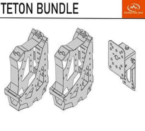 Expedition One Dual Rear Bumper Swing Carrier System | Toyota Tacoma (2024 - 2026) | Truck Brigade