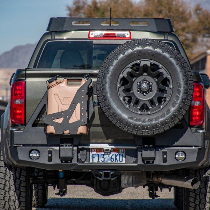 Expedition One Dual Swing Out Rear Bumper | Chevy Colorado (2015-2022) - Truck Brigade