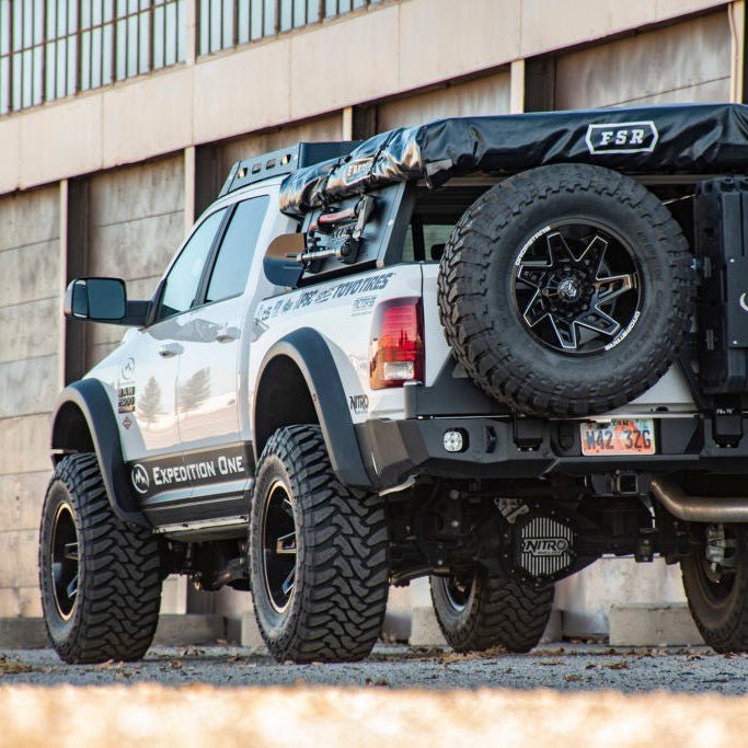 Expedition One Dual Swing Out Rear Bumper | RAM 2500 (2010-2013) - Truck Brigade