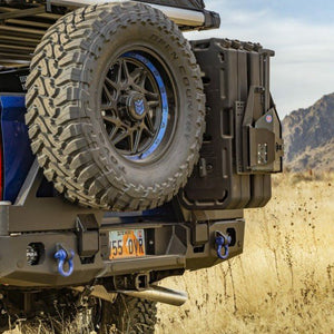 Expedition One Dual Swing Out Rear Bumper | RAM 3500 (2019-2022) - Truck Brigade