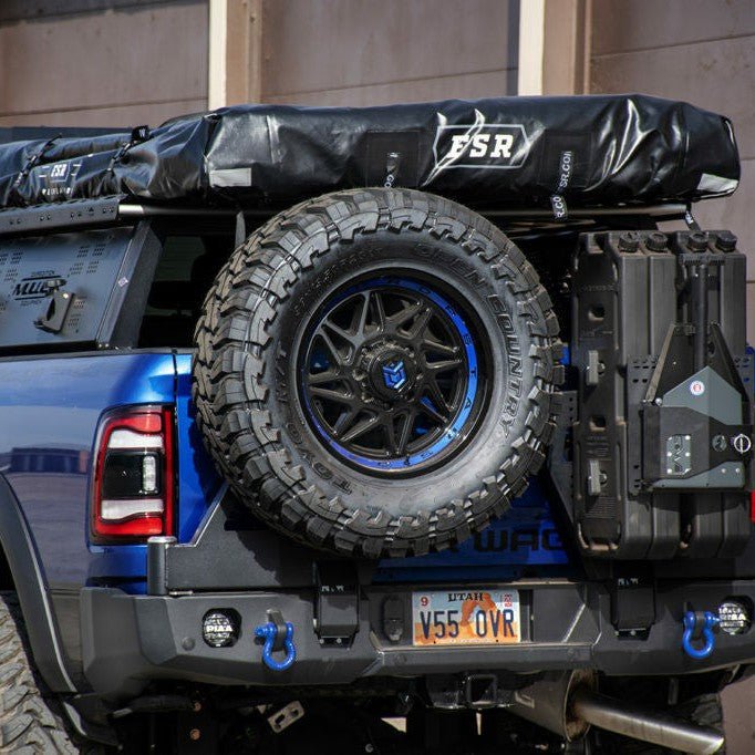 Expedition One Dual Swing Out Rear Bumper | RAM 3500 (2019-2022) - Truck Brigade