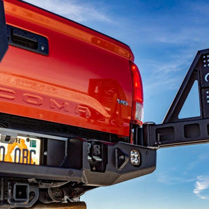 Expedition One Dual Swing Out Rear Bumper | Toyota Tacoma (2016-2022) - Truck Brigade