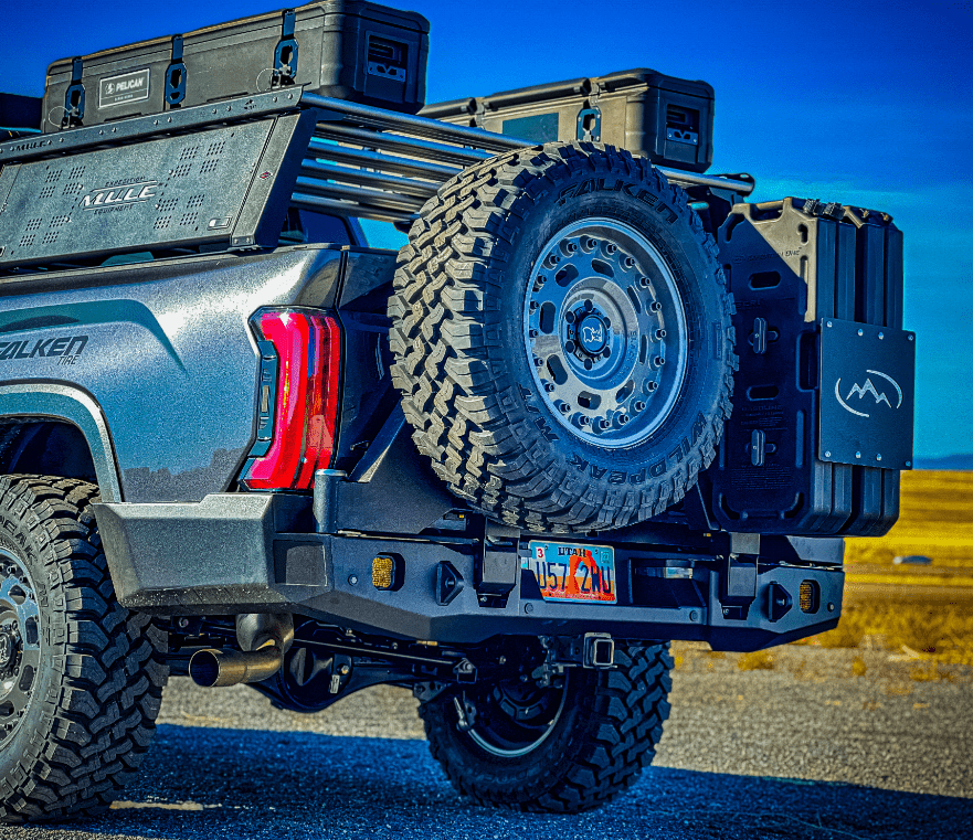 Expedition One Dual Swing Out Rear Bumper Toyota Tundra (2022