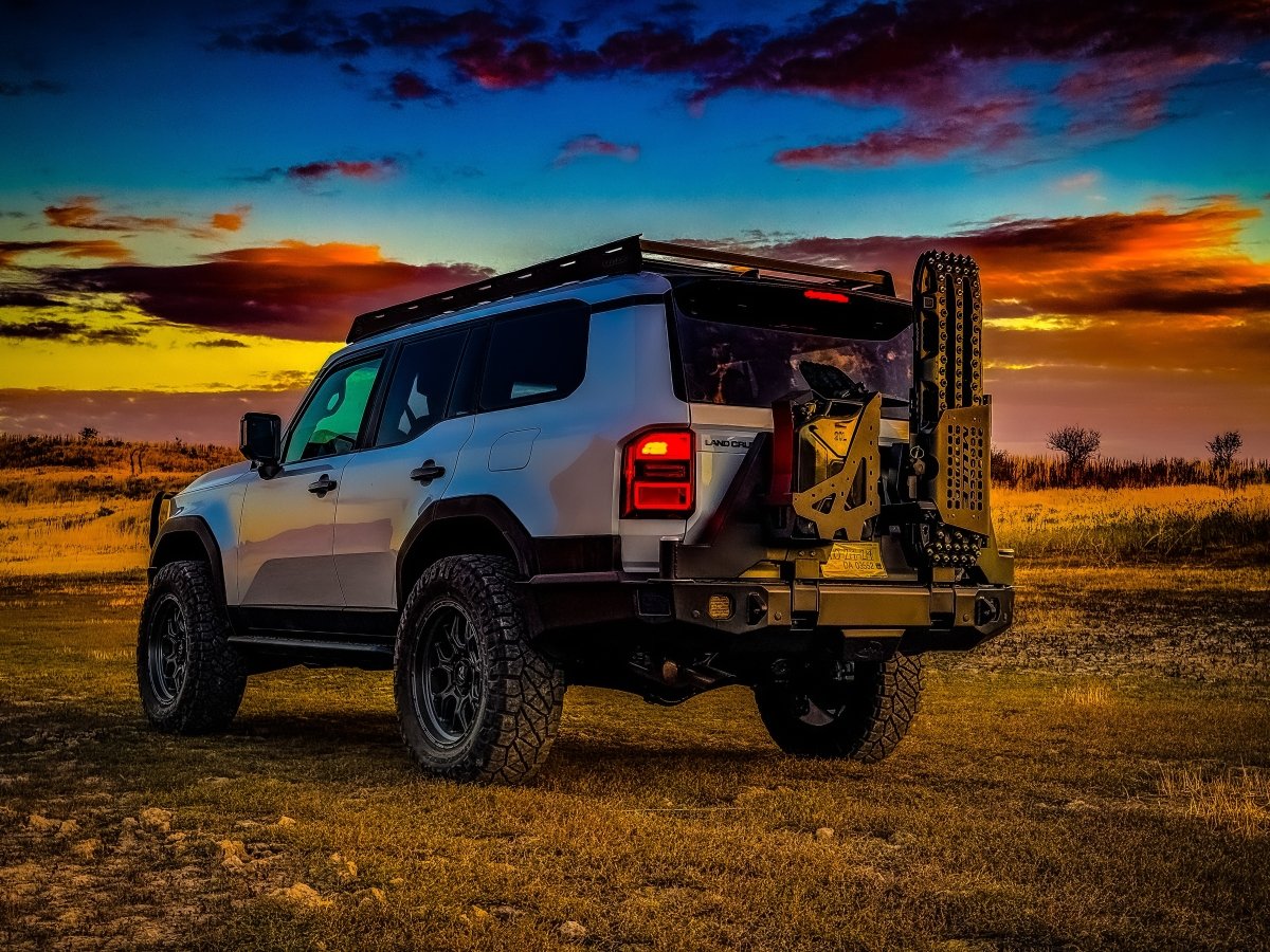 Expedition One Dual Swing Rear Bumper | Toyota Land Cruiser (2024 - 2026) | Truck Brigade