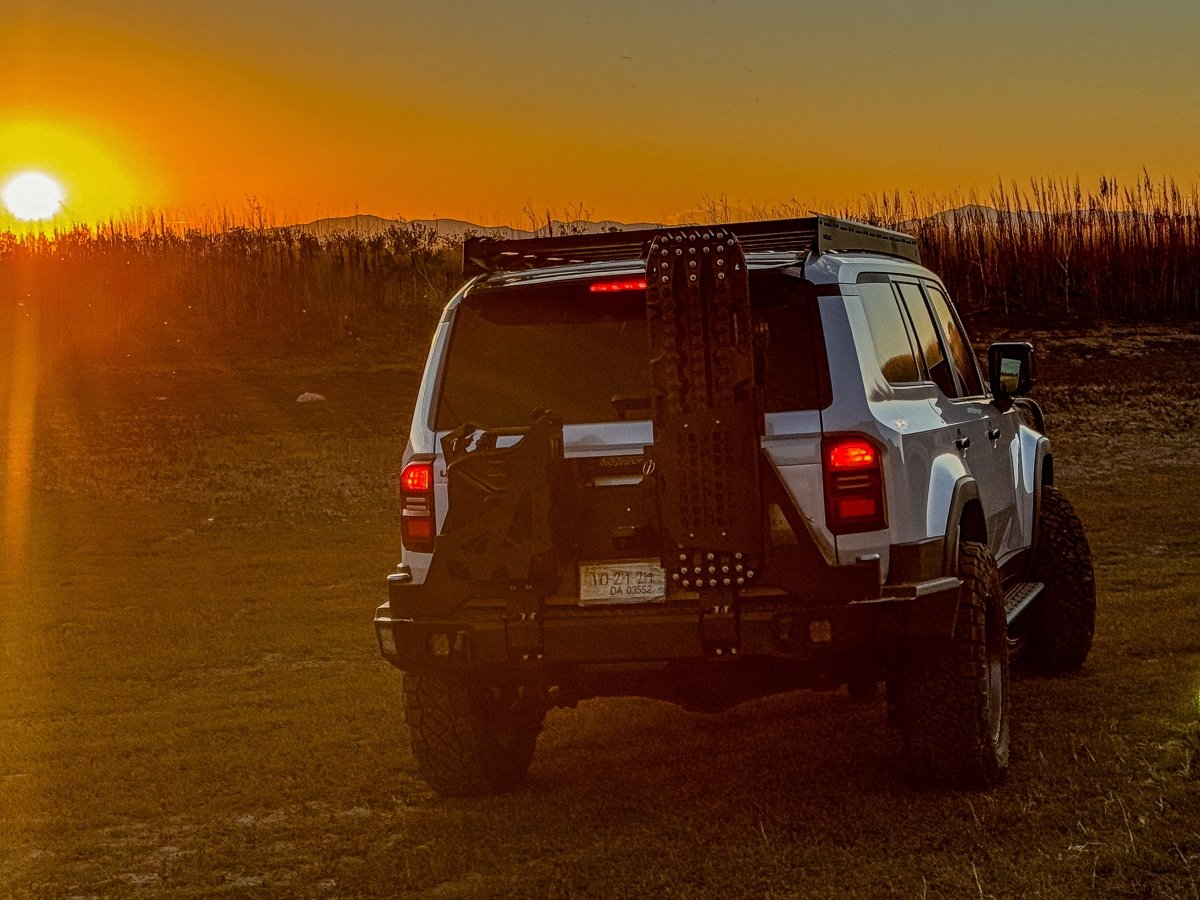 Expedition One Dual Swing Rear Bumper | Toyota Land Cruiser (2024 - 2026) | Truck Brigade