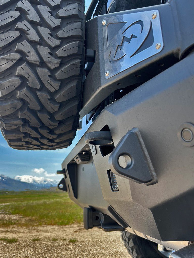 Expedition One Smooth Motion Tire Carrier Rear Bumper System | Land Rover Defender (2020 - 2026) | Truck Brigade