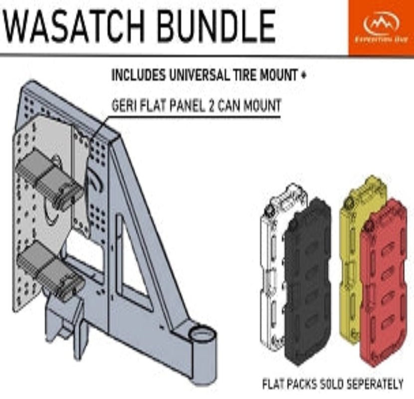 Expedition One Trail Series Dual Swing Rear Bumper | Toyota FJ Cruiser (2007 - 2026) | Truck Brigade