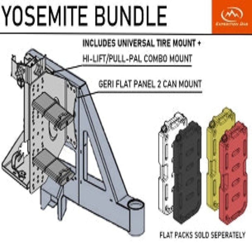 Expedition One Trail Series Dual Swing Rear Bumper | Toyota FJ Cruiser (2007 - 2026) | Truck Brigade