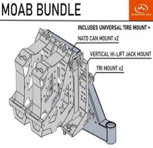 Expedition One Trail Series Dual Swing Rear Bumper | Toyota FJ Cruiser (2007 - 2026) | Truck Brigade