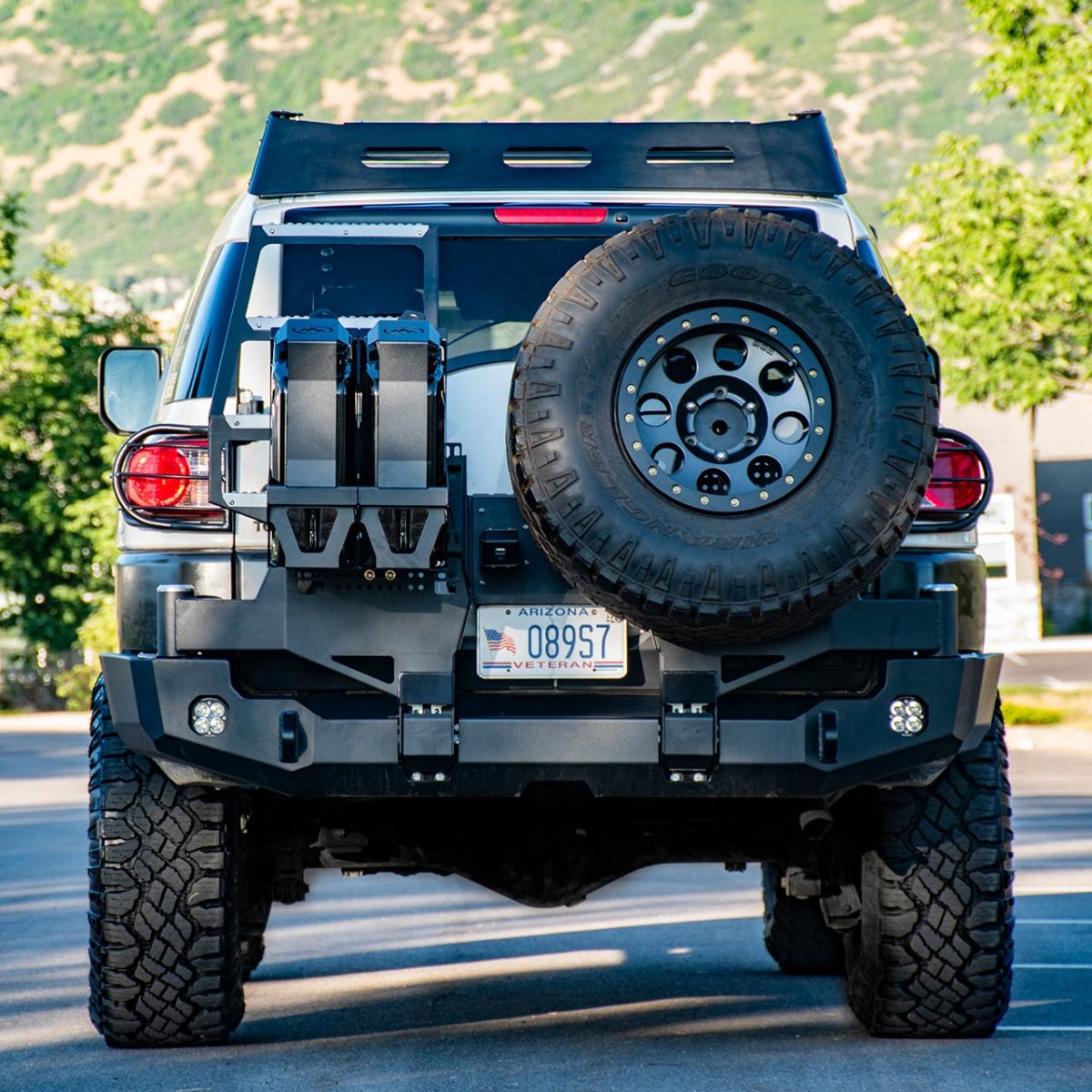 Expedition One Trail Series Dual Swing Rear Bumper | Toyota FJ Cruiser (2007 - 2026) | Truck Brigade