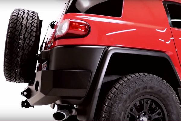 Expedition One Trail Series Single Swing Rear Bumper | Toyota FJ Cruiser (2007 - 2026) | Truck Brigade