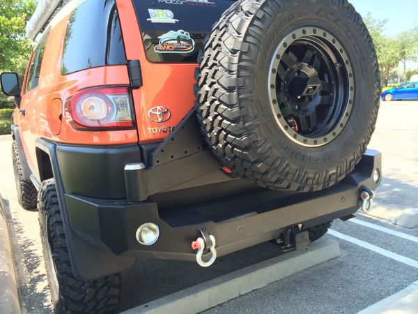 Expedition One Trail Series Single Swing Rear Bumper | Toyota FJ Cruiser (2007 - 2026) | Truck Brigade