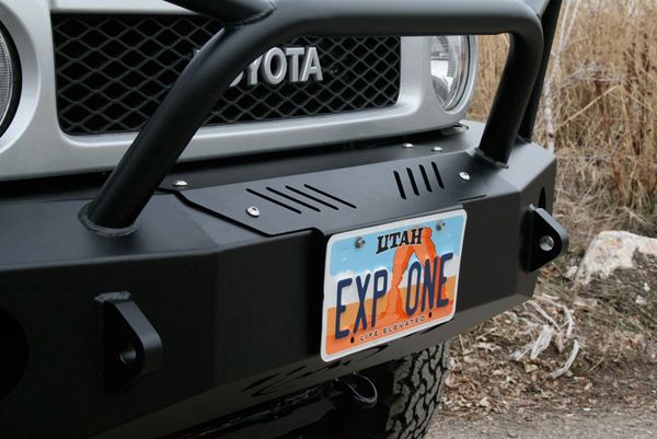 Expedition One Winch Plate Cover | Toyota FJ Cruiser (2007 - 2026) | Truck Brigade