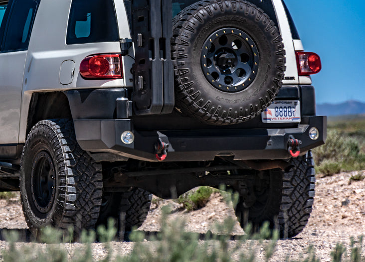 Expedition One Trail Series Single Swing Rear Bumper | Toyota FJ Cruiser (2007-2026)