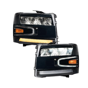 Form Lights LED Reflector Headlights | Chevy Silverado 2500 (2007-2013)