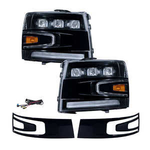 Form Lights LED Projector Headlights | Chevy Silverado 2500 (2007-2013)