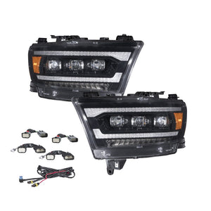 Form Lights LED Sequential Projector Headlights | RAM 1500 (2019-2023)