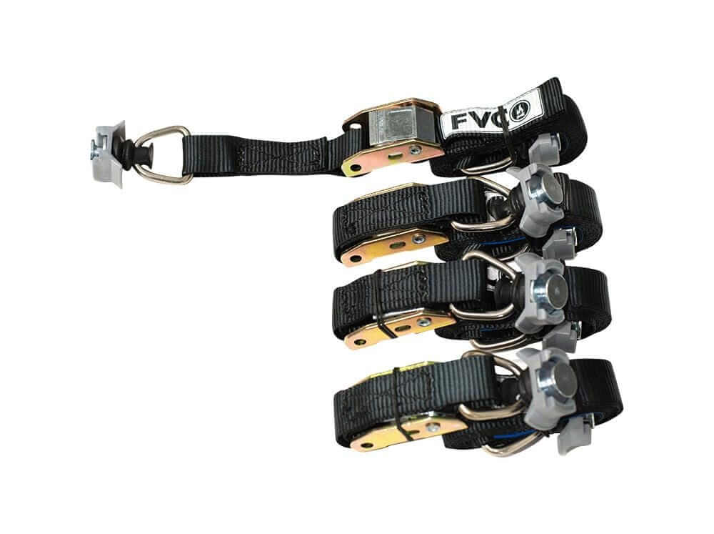 Flatline Van Co 1&quot; Cam Straps with L - Track Anchors | Truck Brigade