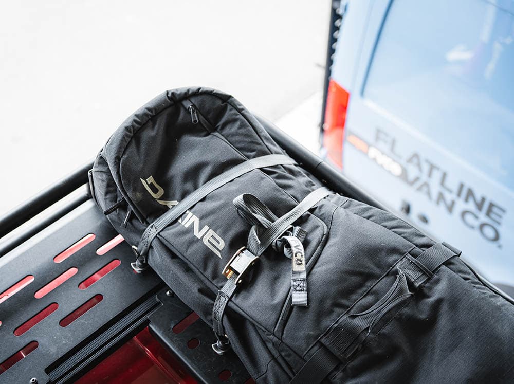 Flatline Van Co 1&quot; Cam Straps with L - Track Anchors | Truck Brigade