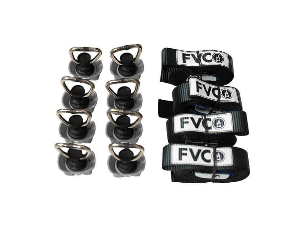 Flatline Van Co 1&quot; Cam Straps with L - Track Loops | Truck Brigade