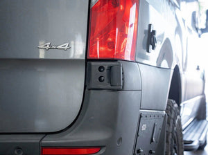 Flatline Van Co 180˚ Rear Door Hinges | Mercedes Benz Sprinter (2019 - 2024) | Truck Brigade