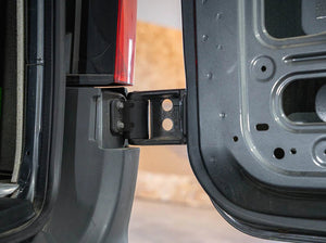 Flatline Van Co 180˚ Rear Door Hinges | Mercedes Benz Sprinter (2019 - 2024) | Truck Brigade