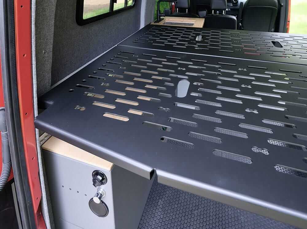 Flatline Van Co 2 - Panel Bed System | Mercedes - Benz Sprinter Van (2007 - 2024) | Truck Brigade
