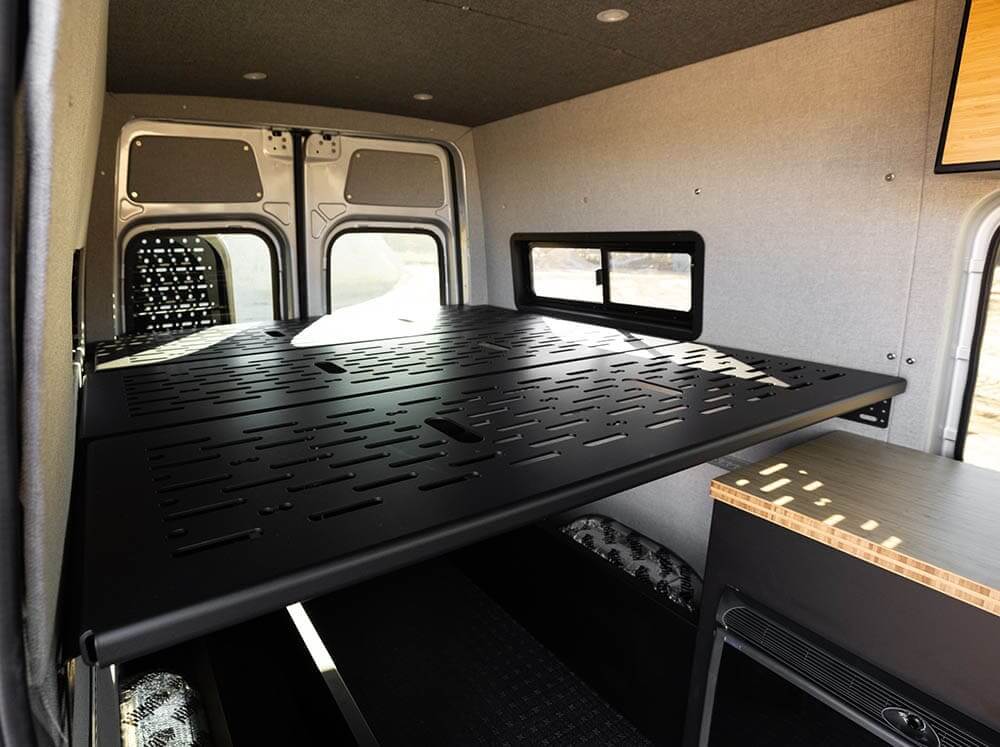 Flatline Van Co 3 - Panel Bed System | Mercedes - Benz Sprinter Van (2007 - 2024) | Truck Brigade