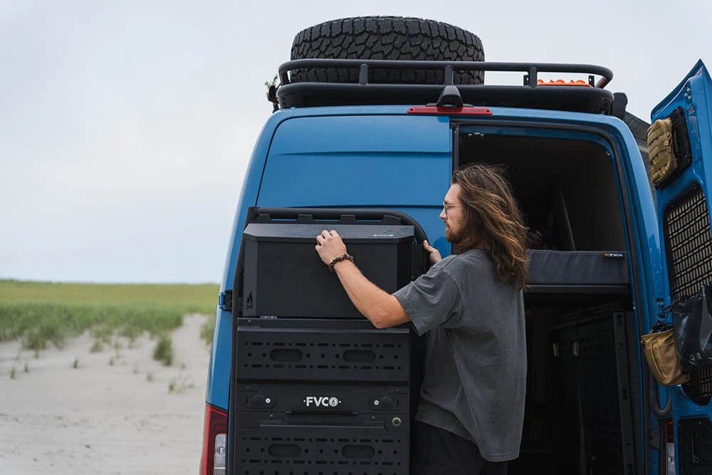 Flatline Van Co Adventure Van Wet/Dry Gear Box | Truck Brigade