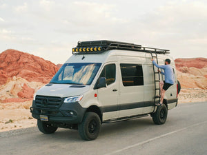 Flatline Van Co Apex Side Ladder | Mercedes Benz Sprinter High Roof (2007 - 2024) | Truck Brigade