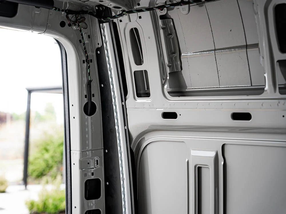 Flatline Van Co Bed Bracket L - Track Kit | Mercedes - Benz Sprinter Van (2019 - 2024) | Truck Brigade