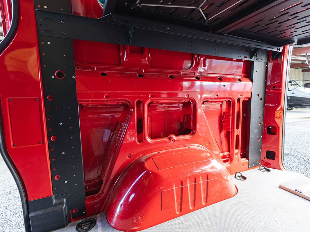 Flatline Van Co Bed Brackets | Mercedes - Benz Sprinter Van (2019 - 2024) | Truck Brigade