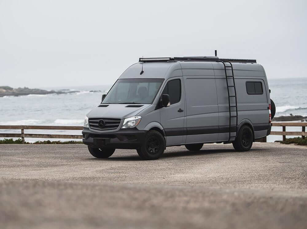 Flatline Van Co Low Pro Roof Rack | Mercedes Sprinter Van (2007 - 2024) - Truck Brigade