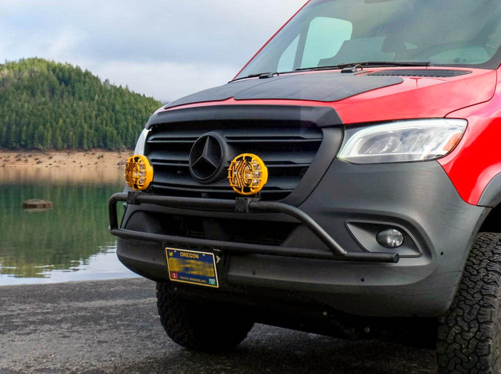 Flatline Van Co Nudge Bar | Mercedes Benz Sprinter Van (2019 - 2023) | Truck Brigade