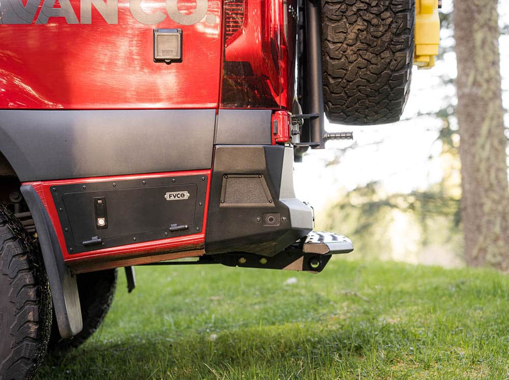 Flatline Van Co Rear Bumper | Mercedes Benz Sprinter Van (2019 - 2025) | Truck Brigade