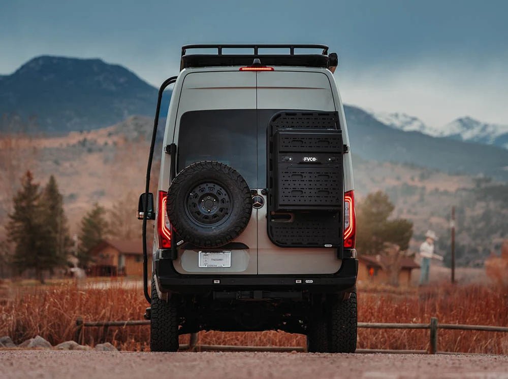 Flatline Van Co Rear Bumper | Mercedes Benz Sprinter Van (2019 - 2025) | Truck Brigade