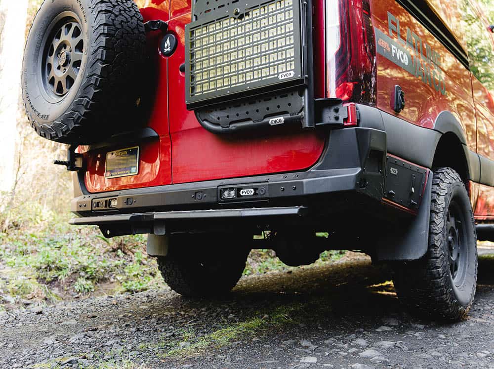 Flatline Van Co Rear Bumper | Mercedes Benz Sprinter Van (2019 - 2025) | Truck Brigade