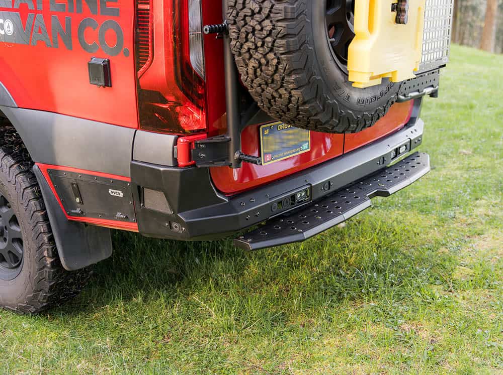 Flatline Van Co Rear Bumper | Mercedes Benz Sprinter Van (2019 - 2025) | Truck Brigade