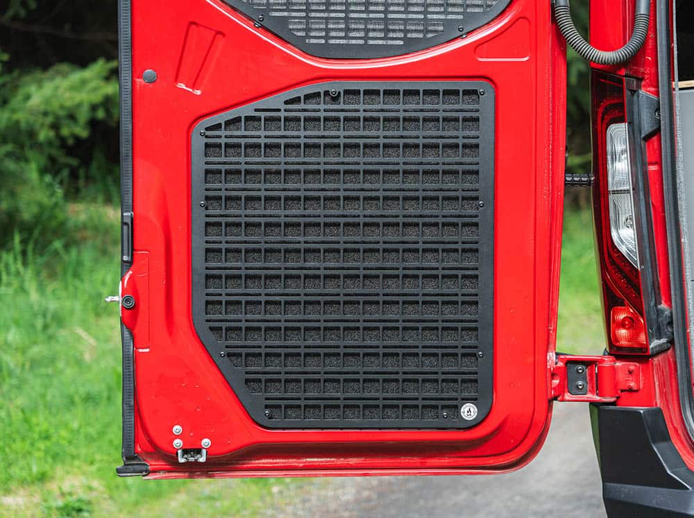 Flatline Van Co Rear Door Molle Panels | Mercedes Benz Sprinter Van (2019 - 2024) | Truck Brigade