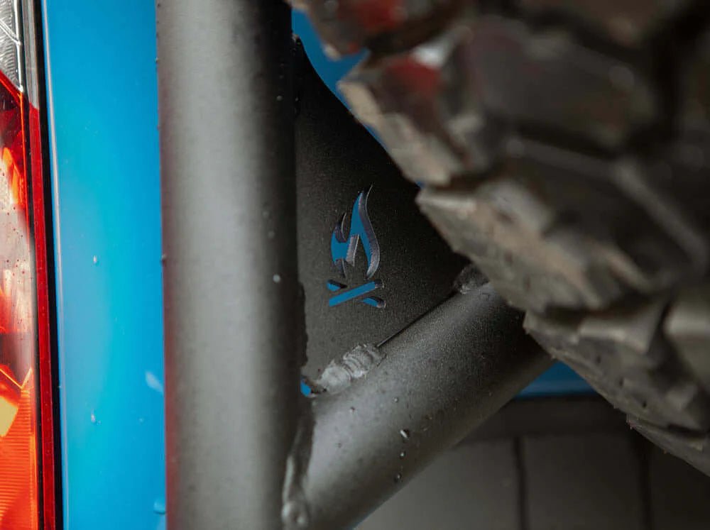 Flatline Van Co Rear Ladder + Tire Carrier | Mercedes - Benz Sprinter Van (2019 - 2024) | Truck Brigade