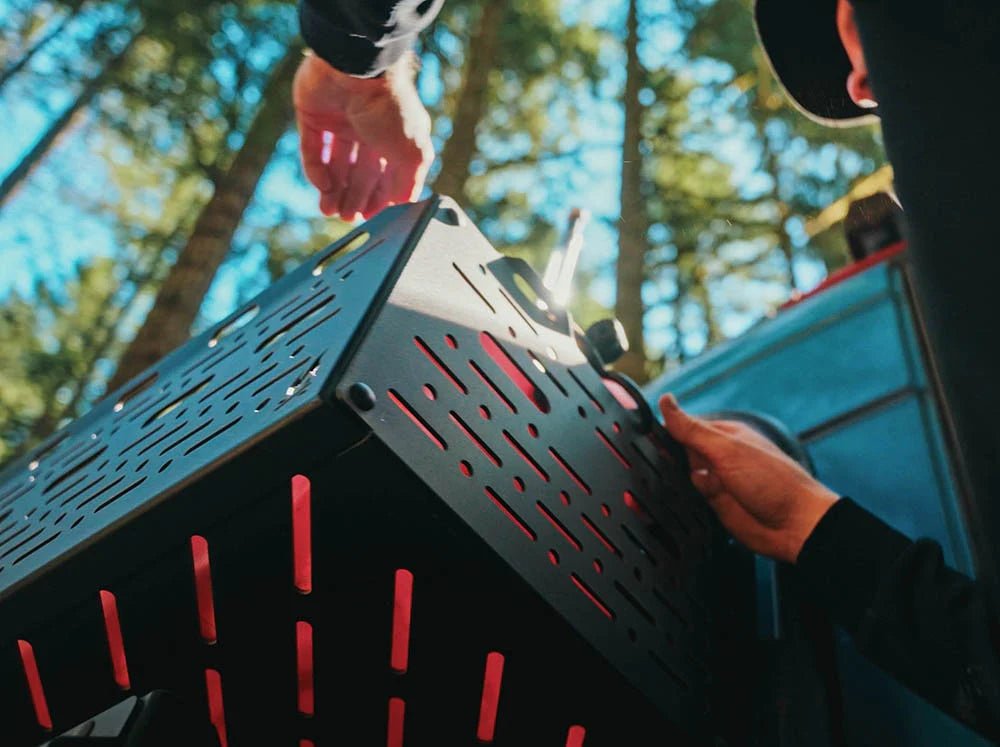 Flatline Van Co Rear Platform Gear Cage | Truck Brigade