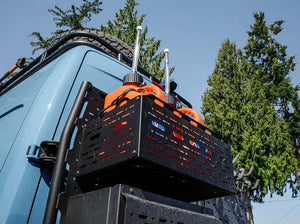 Flatline Van Co Rear Platform Gear Cage | Truck Brigade
