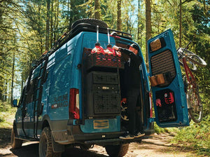 Flatline Van Co Rear Platform Gear Cage | Truck Brigade