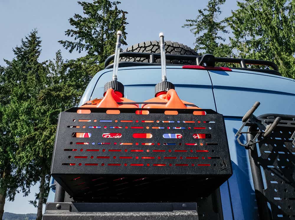 Flatline Van Co Rear Platform Gear Cage | Truck Brigade