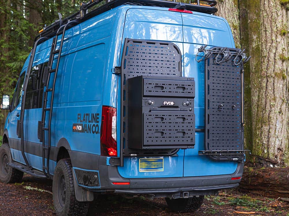 Flatline Van Co Rear Storage Box | Truck Brigade
