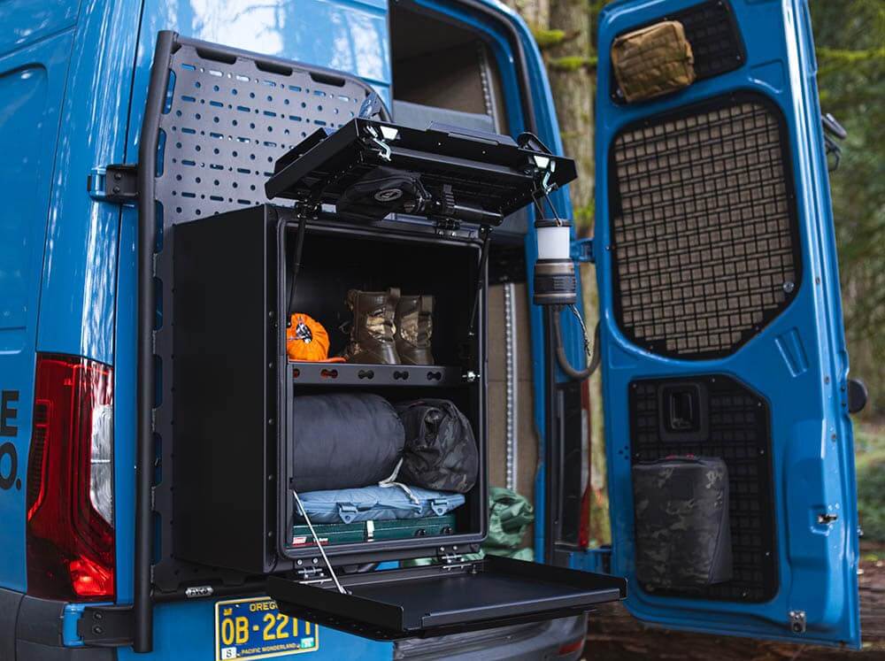 Flatline Van Co Rear Storage Box | Truck Brigade