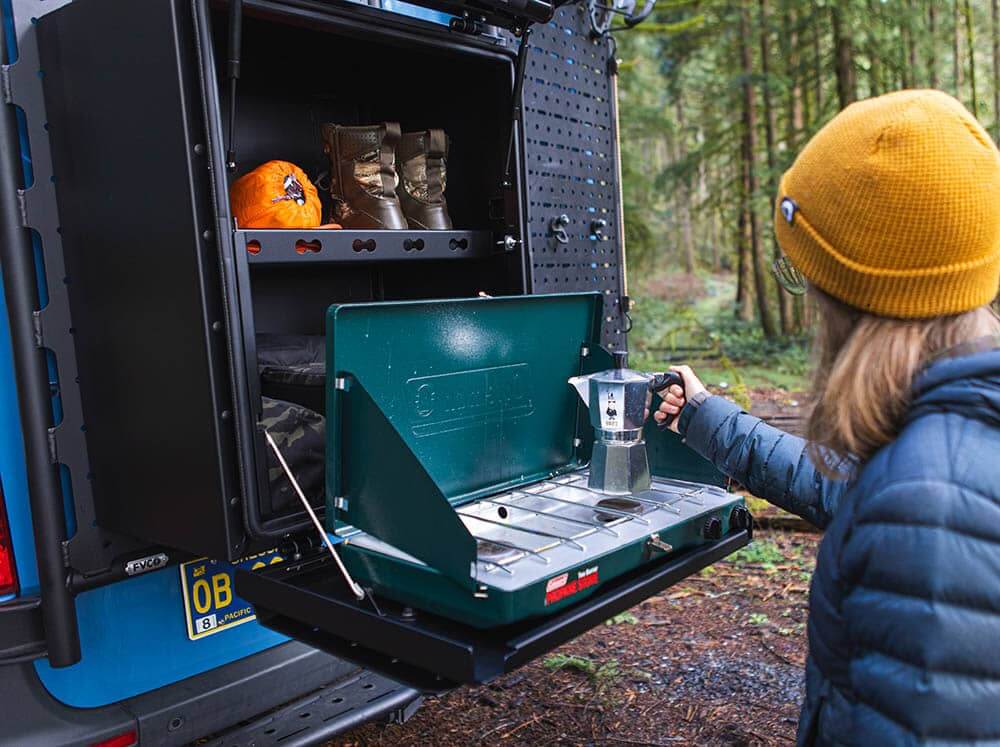 Flatline Van Co Rear Storage Box | Truck Brigade